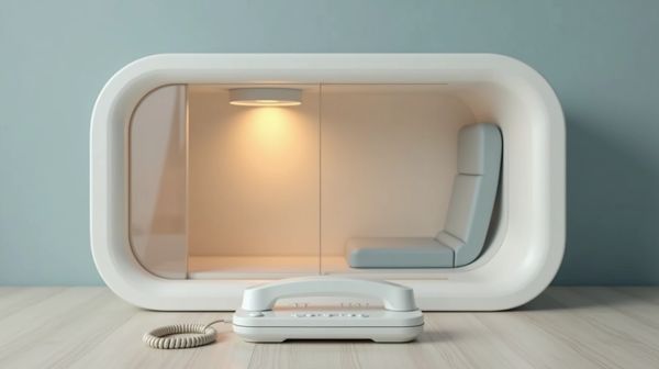 Sécurisez vos appels avec une cabine acoustique individuelle
